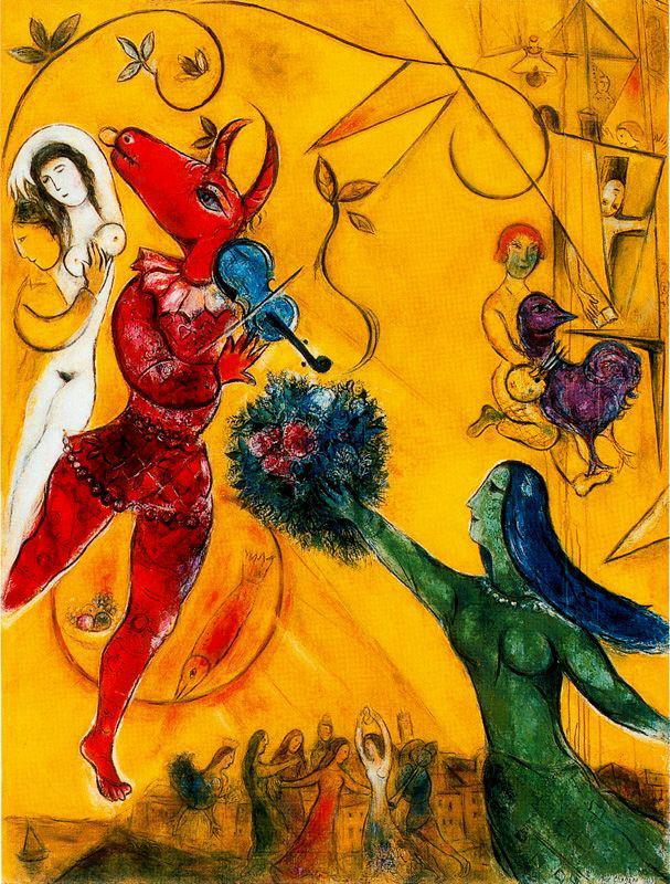 La Danse contemporaine Marc Chagall Peintures à l'huile